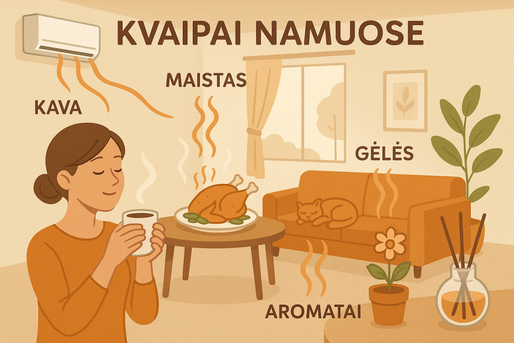 Ar rekuperacija gali padėti sumažinti kvapų kaupimąsi namuose? Profesionalus paaiškinimas