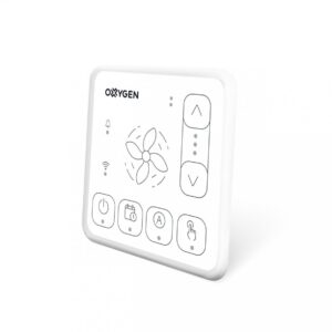 Oxygen rekuperatoriaus Easy pultas su WiFi ir Bluetooth baltas