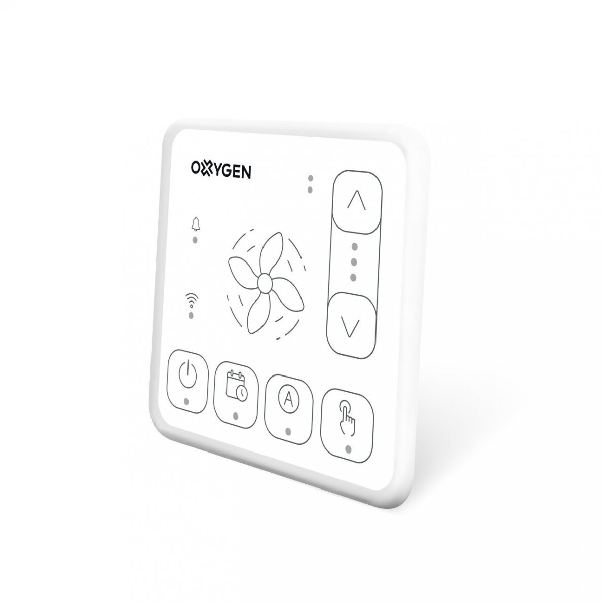 Oxygen rekuperatoriaus Easy pultas su WiFi ir Bluetooth baltas